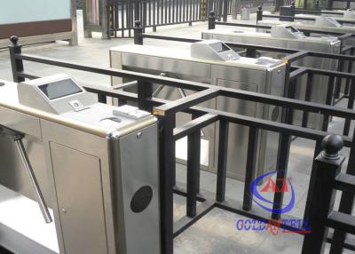 China Automatic Tripod Half Height Turnstiles Gate , entrance metro turnstile pedestrian control for sale