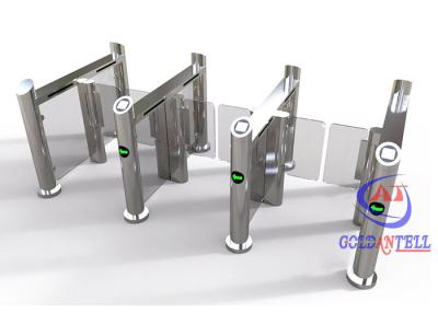 China Torniquete sin cepillo de la puerta de velocidad de DC de la puerta de la barrera del oscilación de la certificación del CE en venta