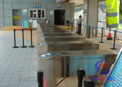 China Turnstile van de de Streepjescodelezer van het kaartjesbeheer ingangssystemen met geïntegreerd Touch screen Te koop