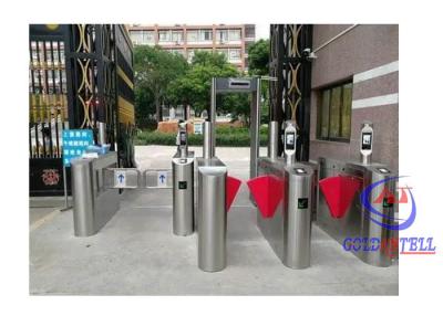 China People Counter Sliding Turnstile Gate QR Code Turnstile For Entrance Lobby for sale