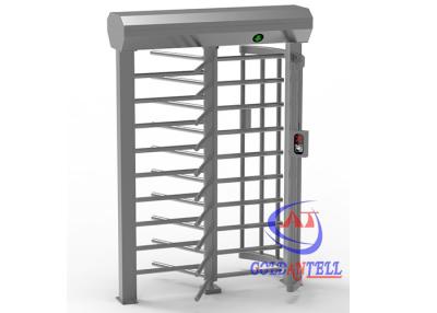 China Bus Station Full Height Turnstile 1.5m Wide Fingerprint Reader Electronic Full Height for sale