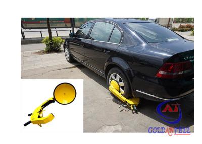 China Parking Enforcement 2.5mm Steel IP54 Vehicle Wheel Lock for sale