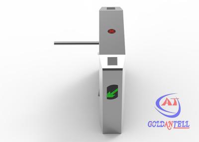 China Mechanism Zk RS485 Fingerprint Slap Turnstile Gate 0.2 Second for sale