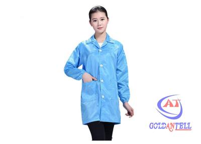 China Ropa libre de polvo estática anti del sitio limpio del traje lavable del ESD en venta