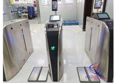 China 304 Stainless Steel Esd Pedestrian Turnstile Intelligent Barrier Gate for sale