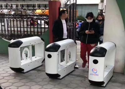 China Puerta facial de la barrera del oscilación de la tarjeta SS304 del RFID para el parque de atracciones de la guardería de la escuela en venta