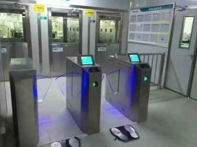 China IP54 304 Stainless Steel Turnstiles Security Systems Intelligent for sale