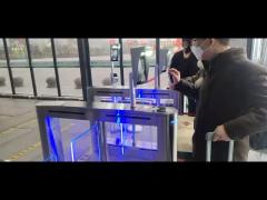 Customizable Face Recognition Swing Turnstile for Pedestrian Access Control