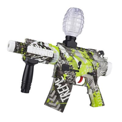 China AKM-47 Electronic Hot Sale Toy Amazon Blaster Switchable Single Shot / Shooting Toy Guns With Water Bullet Soft Bullet Burst for sale