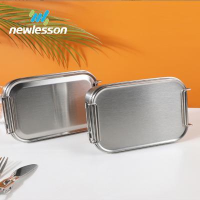 China Hot sale 304 stainless steel lunch box 800ml stored food box for wholesale for sale