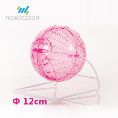 China 12cm Viable Hamster Ball Running Pets Toys and Accessories with Stand for sale