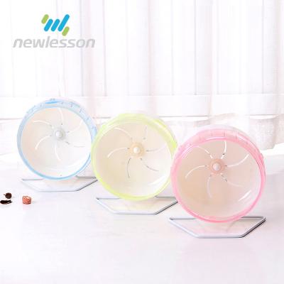 China Small viable transparent hamster running wheel pet toy imported from china with high quality for sale