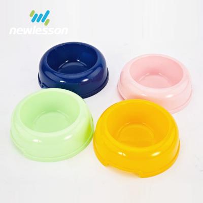 China Sustainable Plastic Pet Food Bowl Cat Feeder Custom Pet Product for sale