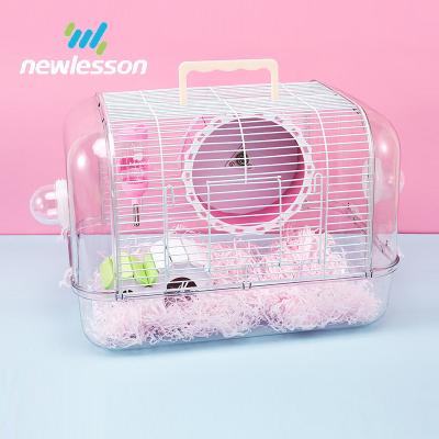 China New Product Breathable Luxury Hamster Cage Plastic Stable for sale