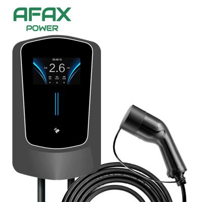 China AFAX Type2-A700 POWER A700 32A 11kW OCPP 1.6j Controller Home EV Charger Electric Car Charging Station for sale