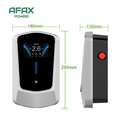 China New Model AFAX POWER Portable Ev Charger AC 7kw Smart Ev Wall Charger Home Fast Car For Ev Charger GBT-A700 for sale