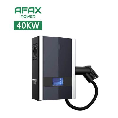 China GBT20234/EN62196/EN61851-1JEVSG 105/CHADEMO New Arrival AFAX POWER DK100 EV Solar Fast Charger Station Type - 2 OCPP Commercial Electric Vehicle DC Charging Battery 40KW for sale