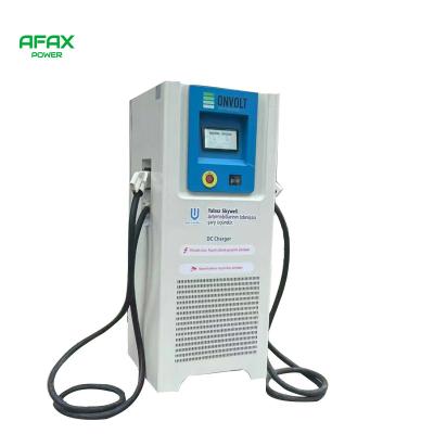 China New Hot Sale AFAX POWER D5000 120KW DC Connector Multimedia EV Dual Charger Batteries Fast Ev 150A 380V D5000-120KW DC Charging Stations for sale