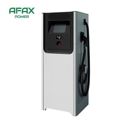 China Paypal and (or) NFC Card OEM ODM AFAX POWER 60KW 120KW 150KW DC Connector Multimedia Dual EV Charger Batteries Fast Ev 150A 380V DC Charging Stations for sale