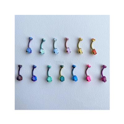 China Factory Wholesale New Trendy Fashion Customized Body Jewelry Wholesale Sexy Navel Piercing Rings for sale