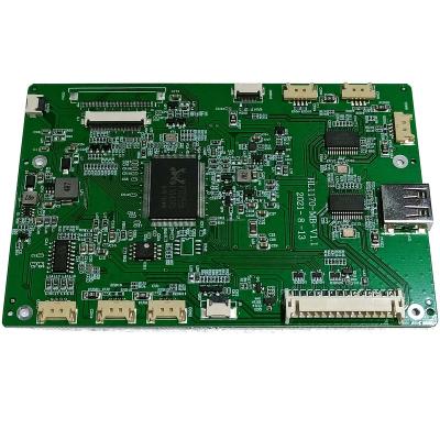 China 7 Channels USB-HUB Copper Extension HD-MI Input Computer Display Driver Board 1920X1080 for sale