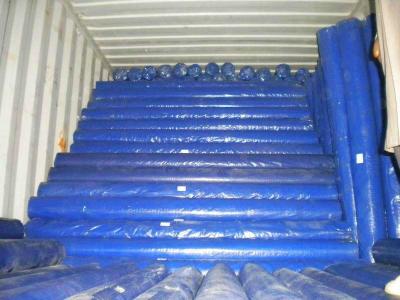 China PE tarpaulins pe fabric mesh rubber tarps roll blue whosale 2x100m tarpaulin rolls for sale