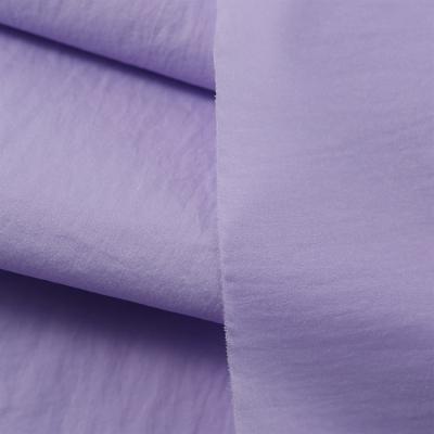 China New fashion waterproof wrinkle nylon taffeta fabric for coat for sale