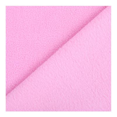 China Cheap Factory Wholesale Fleece Fabric Anti Static 100% Polyester Anti Pilling for sale