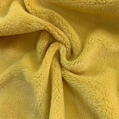 China Antistatic Recycled Thick Coral Fleece Fabric For Winter Clothes for sale