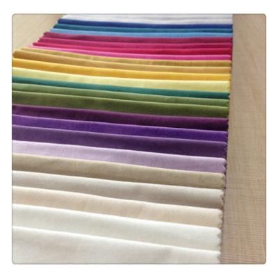 China 100% elegant waterproof polyester velvet fabric for fabric sofa curtain home textile for sale