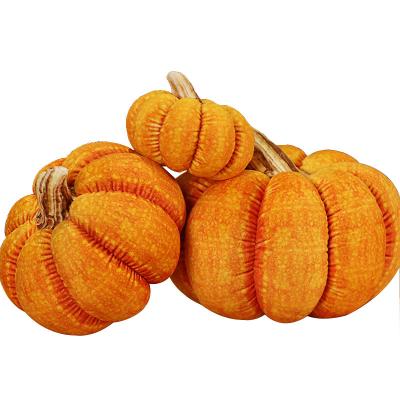 China Halloween Housewares Pumpkin Pumpkin Pillow Simulation Pumpkin Realistic Plant Toy Stuffed Funny Plush Toy for sale