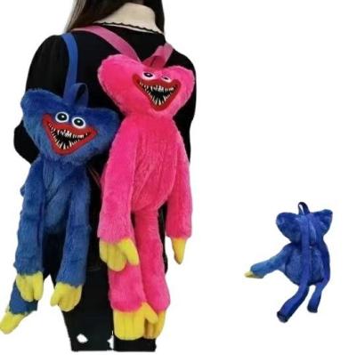 China Wholesale New Game Eco-friendly Material Poppy Playtime Toy Bag Poppy Playtime Plush Doll Knapsack Wuggy Monster Plush Bag for sale