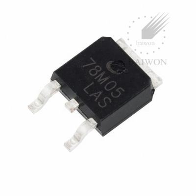 China New Original Electronic Component Standard Three-terminal Parts 78M05 TO-252 Positive Regulator IC Chip Integrated Circuits for sale