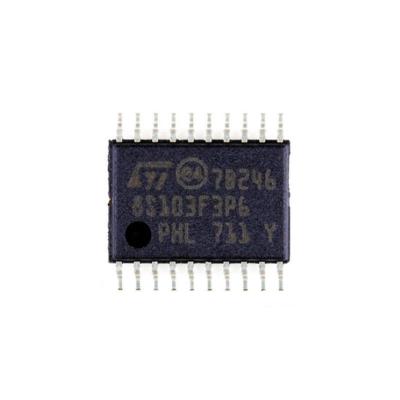 China New standard original integrated circuit IC chips STM8S103F3P3 TSSOP20 16 MHz access line of STM8S MCU 8-bit microcontroller BOM service for sale