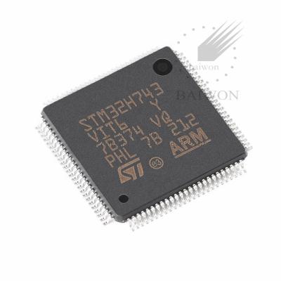 China New Original Electronic Components STM32H743VIT6 LQFP-100 PC-ROP Tamper MCU MCU Standard IC Chip Integrated Active Analog Interfaces for sale