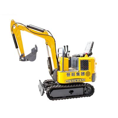 China Garment shops promotion price China mini excavator 1000kg crawler excavator 1ton digger bagger mini new for sale for sale