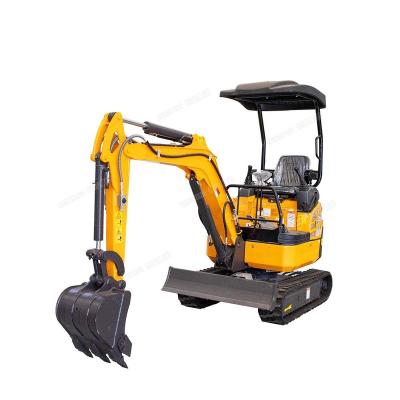 China Building Material Stores FREE SHIPPING Small Micro Hydraulic Mini Excavator Chinese Crawler With Thumb Bucket for sale