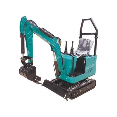 China Best Factory Price Miniature Hydraulic Crawler Excavators Small Mini Excavators Digger 1 Ton Sale for sale