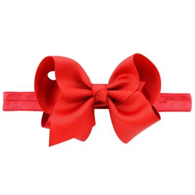 China Soft Bow Headband Crown Hair Band for Kids Baby Elastic Hair Band for sale