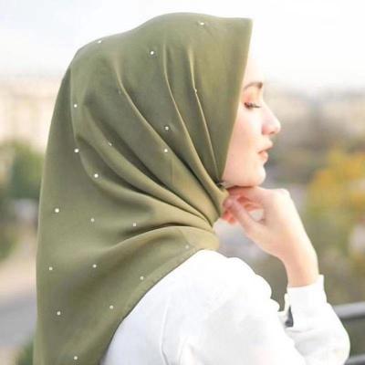 China Wholesale Pakistani Main Plain Women Sunscreen Muslim Wrap Hijab Scarf Hot Selling Muslim Hijab Scarf for sale