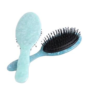 China Recycle Fashion Cellulose Acetate Hair Comb Acetate Comb Large Acetate Hair Brush for sale