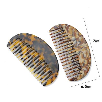 China Fashion Trendy Acetate Anti-Static Styling Tools Combs Hair Combs Brush For Thick Hair for sale