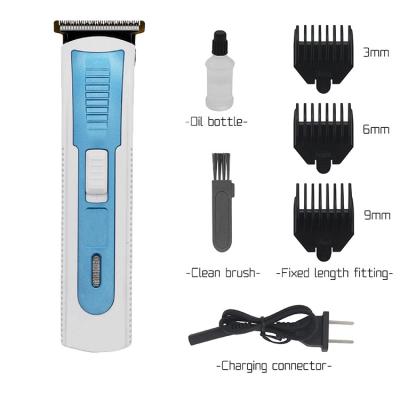 China Best Hair Car 2021 Cordless Trimmer Men's Rechargeable Hair Clippers Barber Professional Hair Trimmer for sale