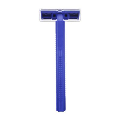 China Twin Blade Single Packing With Comb Single Blade Disposable Razor For Men for sale