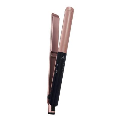 China High Quality Ceramic Household Hair Straightener Flat Iron With Lockable Switch for sale