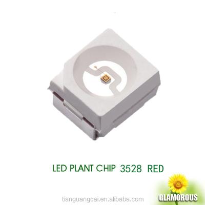 China Waterproof 3528led 660nm Red Grow Plant Lamp Beads for sale