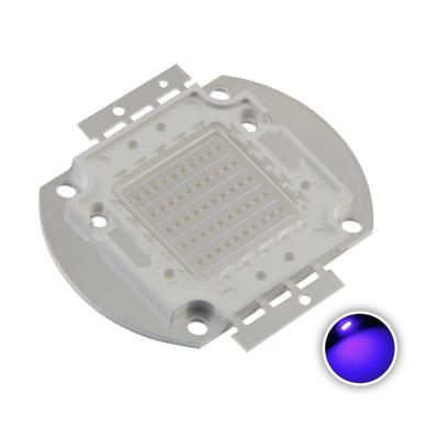 China Epileds 45mil UV High Power Lights Led 395nm 10w 30w 50w 100w High Brightness COB Led For Curing for sale