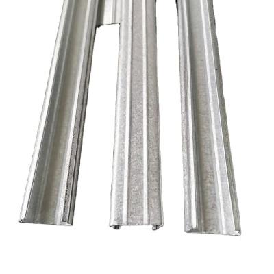 China Best Galvanizing Price China Manufacture Quality Galvanized 0.9mm Lock Zinc Groove Aluminized Card Slot for sale