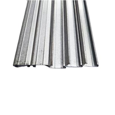 China High Quality Finest Galvanizing Price Galvanized Aluminum Lock Groove For Greenhouse Aluminized Zinc Card Slot for sale