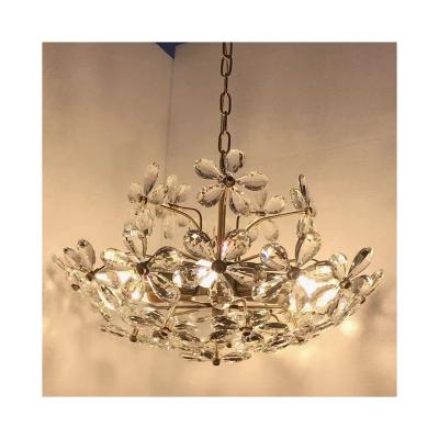 China High Quality Light Simple Crystal Chandeliers Modern Style Living Room Luxury Chandeliers for sale